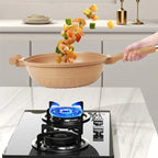 Multipurpose Wok with Micropressure Sealing and Steamer Basket for Gas and Induction Cooktops All Vera Mart