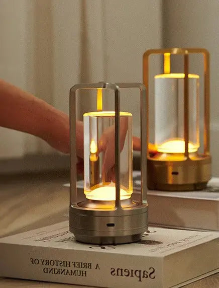 Cordless Table Lamp with Rechargeable USB-C and Touch Dimming, Adjustable Color Temp All Vera Mart