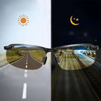 Photochromic Polarized Sunglasses with UV400 Protection and Auto-Tinting Lenses All Vera Mart