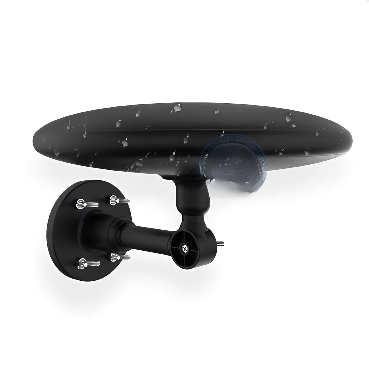 Outdoor HDTV Antenna with Extended Range Reception and Weather Resistant Housing All Vera Mart