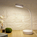 Adjustable Reading Lamp with Touch Control and Flexible Arm, Soft White LED All Vera Mart