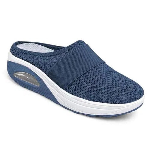 Orthopedic Slippers with Molded Footbed and Ventilated Upper, Slip-On Design All Vera Mart