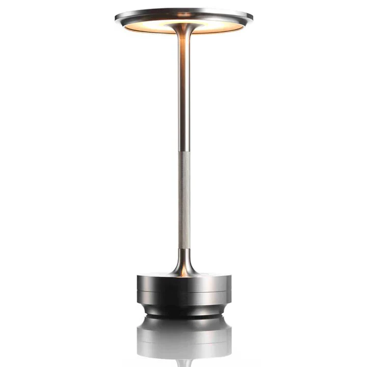 Rechargeable Table Lamp with Four Dimming Levels and Three Color Temperatures All Vera Mart