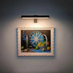 Wall Mount LED Picture Light with 360-Degree Rotation and Stepless Dimming All Vera Mart