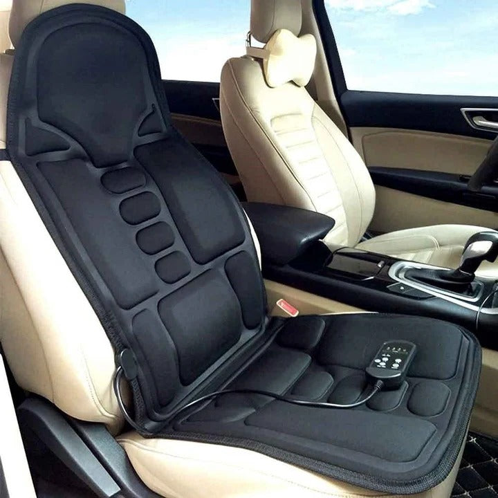 Heated Massage Pad with 8 Kneading Modes and Dual Power for Car or Home All Vera Mart