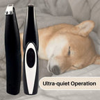 Quiet Pet Grooming Trimmer with Rechargeable Battery and Safety Blade All Vera Mart