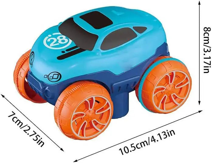 Kids Race Track with LED Glow and Flexible Bendable Sections, Rechargeable Car All Vera Mart