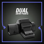 Enclosed Tunnel Rodent Trap with Dual Entry Openings and Toothed Jaw, 2 Pack All Vera Mart