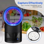 Flying Insect Trap with UV Light and Suction Fan, Adjustable Timer for Kitchen All Vera Mart