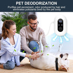 Ozone Pet Odor Eliminator with 4-Mode Cycles and Wall Mount for 430 sq ft All Vera Mart