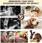 Nylon Chew Toys with Bacon and Maple Scents and Textured Grooves for Medium to Large Dogs All Vera Mart