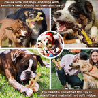 Nylon Chew Toys with Bacon and Maple Scents and Textured Grooves for Medium to Large Dogs All Vera Mart