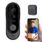 Doorbell Camera with HD Wide-Angle Lens and Two-Way Audio, Rechargeable Battery All Vera Mart