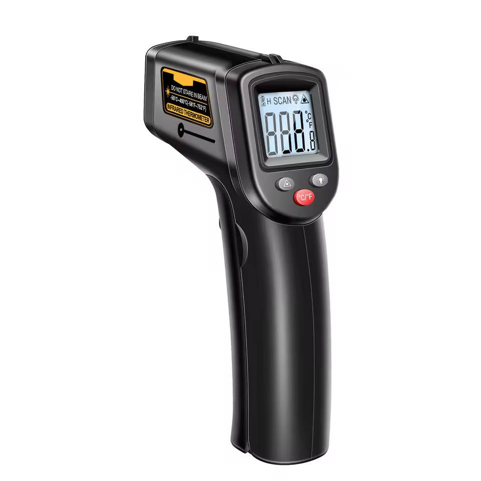 Infrared Thermometer with Laser Targeting and Backlit Display All Vera Mart