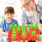 Balancing Frog Game with Number Cube and 50 Colorful Frogs All Vera Mart