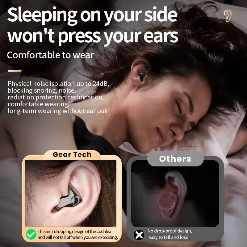 Ultralight Wireless Earbuds with Noise Blocking and 24 Hour Battery for Sleep All Vera Mart