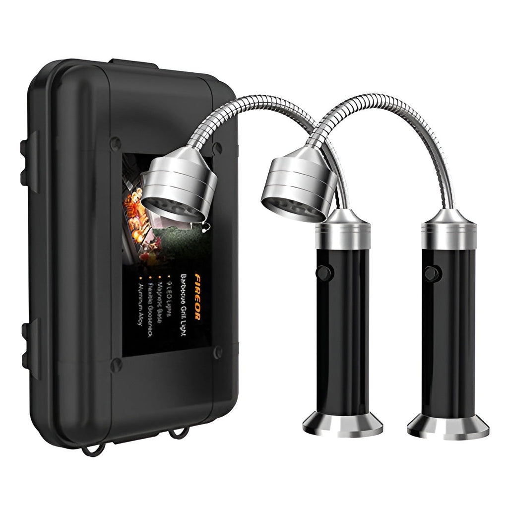 LED Grill Light with Magnetic Base and 360 Degree Flexible Neck All Vera Mart