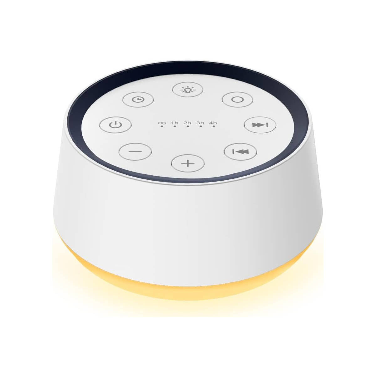 Sound Machine with 30 Calming Sounds and 12-Color Night Light, Travel Portable All Vera Mart