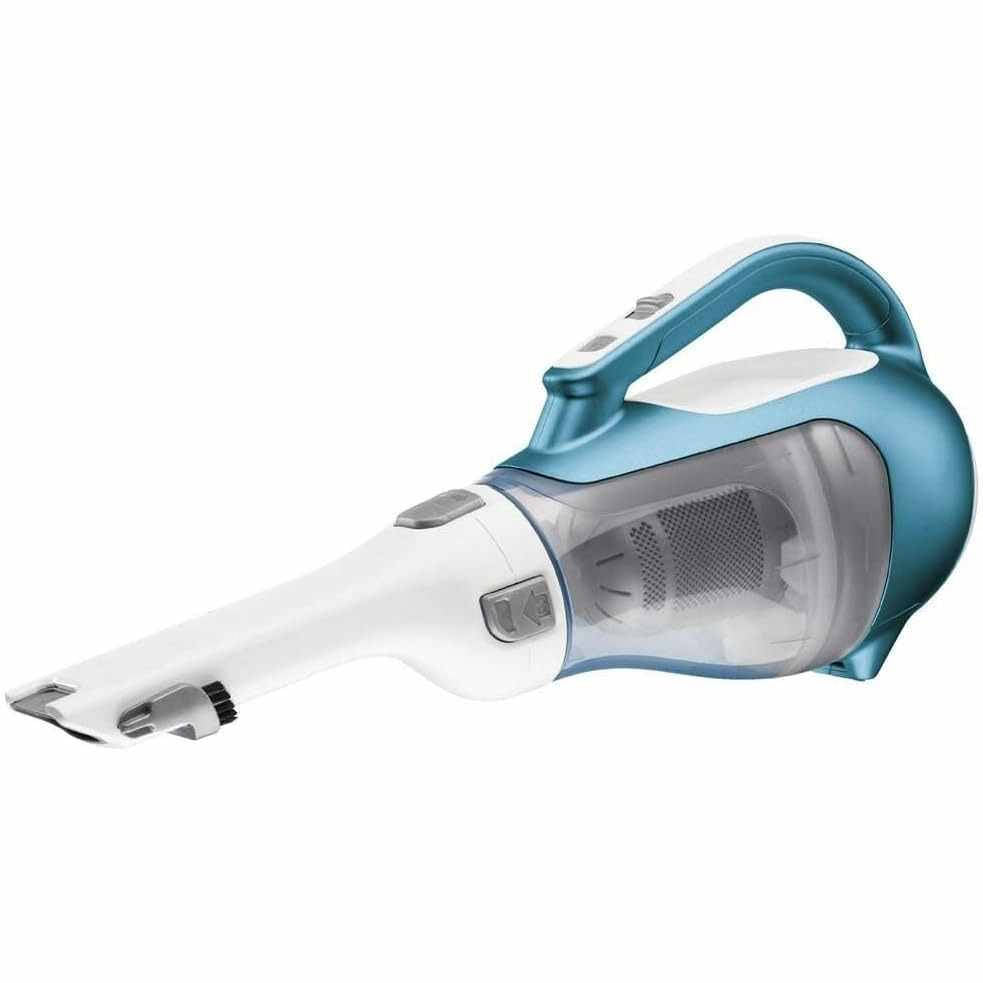 Handheld Vacuum with 180 Degree Rotating Nozzle and Crevice Tool, Cordless Cyclonic Cleaner for Home and Car All Vera Mart