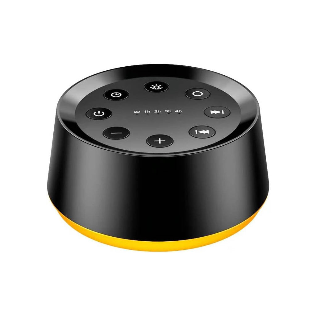 Sound Machine with 30 Calming Sounds and 12-Color Night Light, Travel Portable All Vera Mart