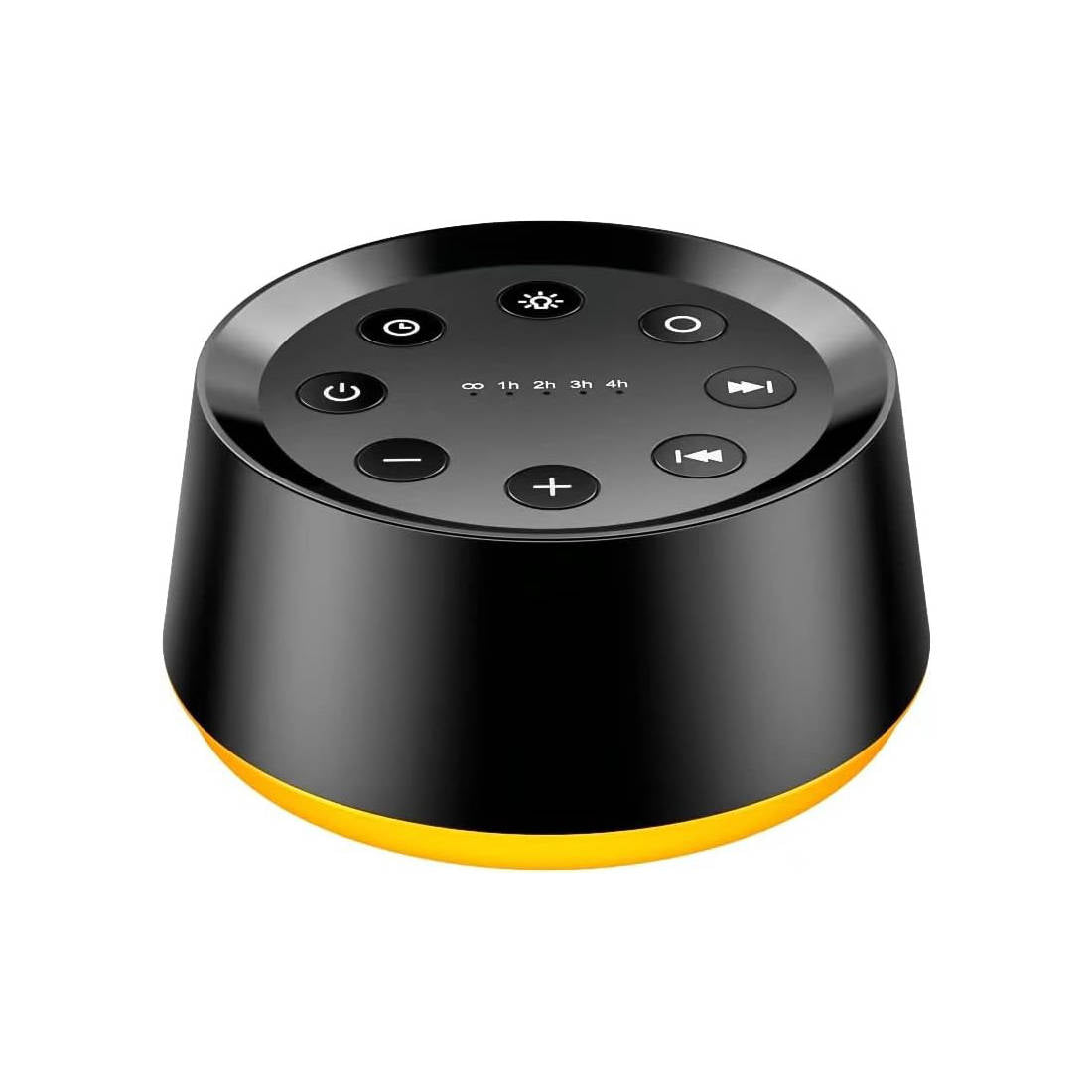 Sound Machine with 30 Calming Sounds and 12-Color Night Light, Travel Portable All Vera Mart