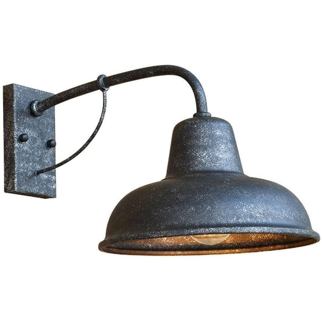 Wall Mount Barn Light with Waterproof Sealed Design and E26/E27 Bulb Compatibility All Vera Mart
