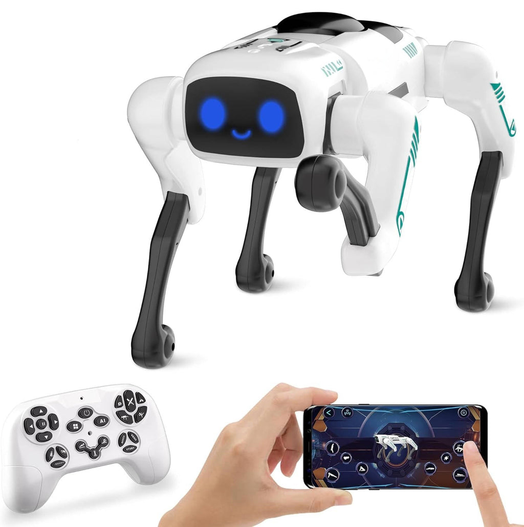 Interactive Robot Dog with App Control and 30+ Programmable Actions for Kids All Vera Mart