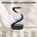 Floating Moon Sphere with Gesture Control and Wireless Charging Base All Vera Mart