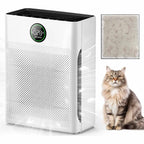 Air Purifier for Large Rooms with Pet Hair Removal and Real Time Sensor, 2200 sq.ft Coverage All Vera Mart