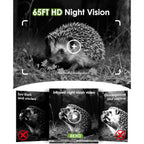 4K Trail Camera with Solar Panel and Wireless Hotspot, 64MP Night Vision All Vera Mart