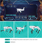 Interactive Robot Dog with App Control and 30+ Programmable Actions for Kids All Vera Mart