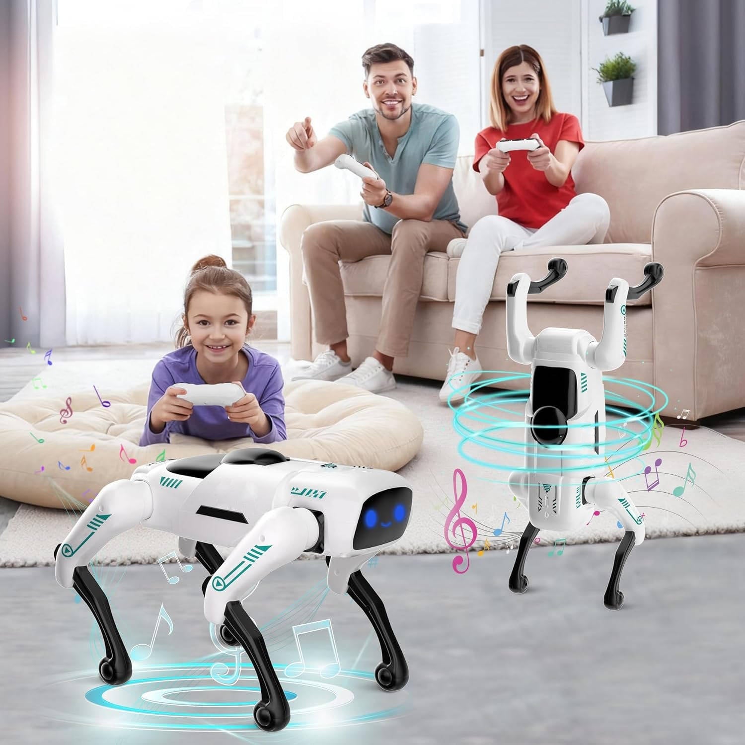 Interactive Robot Dog with App Control and 30+ Programmable Actions for Kids All Vera Mart