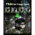4K Trail Camera with Solar Panel and Wireless Hotspot, 64MP Night Vision All Vera Mart