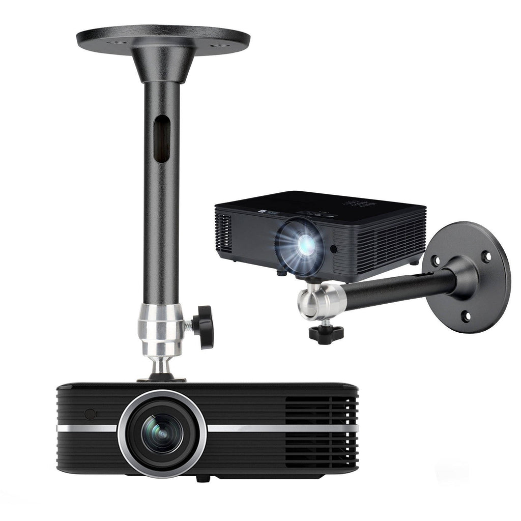 Adjustable Projector Mount with 360-Degree Rotation and 11lb Weight Capacity All Vera Mart