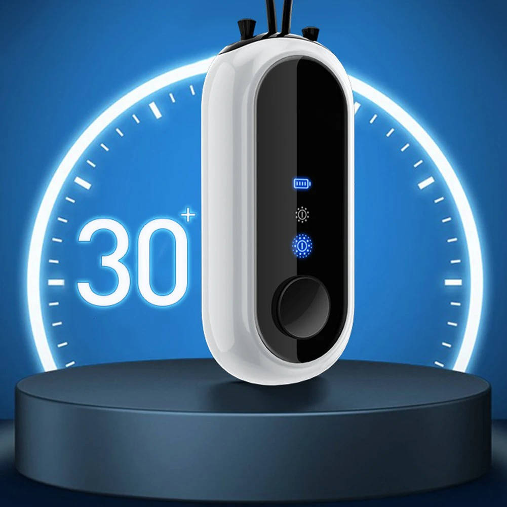 Wearable Neck Air Purifier with Negative Ion Technology and 15 Hour Battery All Vera Mart