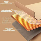 Heated Shawl with 8-Zone Carbon Fiber Heating and Secure Zipper Fit, USB-C Powered All Vera Mart
