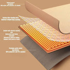USB Heated Shawl Blanket with Three Heat Levels and Eight Heating Zones