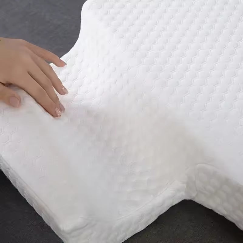 Couple Side Sleeper Pillow with Arm Tunnel Channel and Memory Foam, Machine Washable All Vera Mart