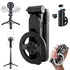 Magnetic Selfie Stick with 360-Degree Rotation and Remote Shutter, 33ft Range All Vera Mart