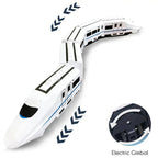 Interactive Train Toy with Flashing Lights and Detachable Cars for Toddlers All Vera Mart
