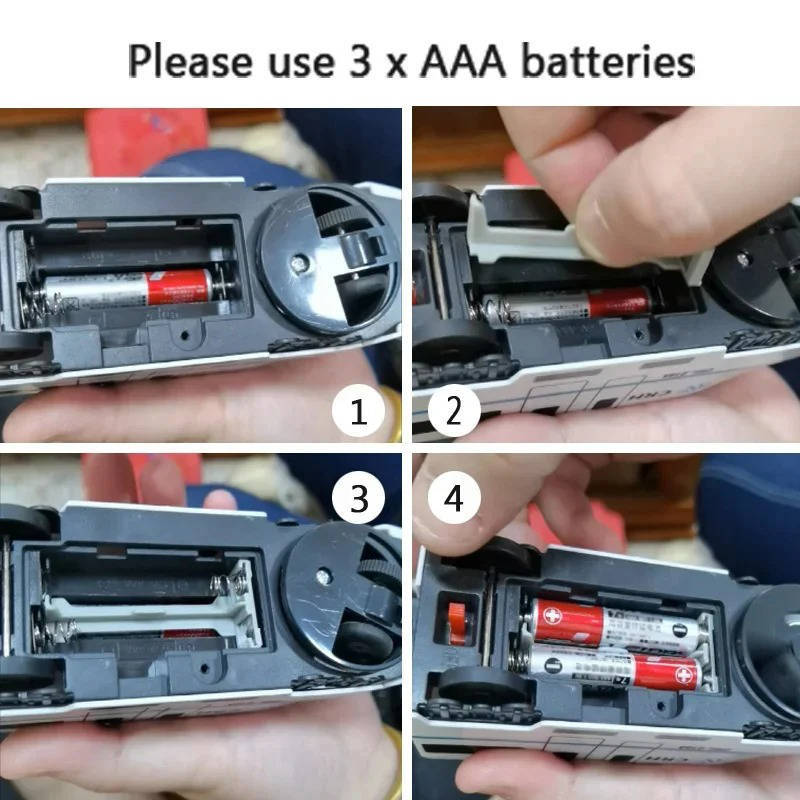 Interactive Train Toy with Flashing Lights and Detachable Cars for Toddlers All Vera Mart