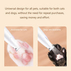 Pet Fur Trimmer with LED Light and LED Display, Quiet 35dB Motor All Vera Mart