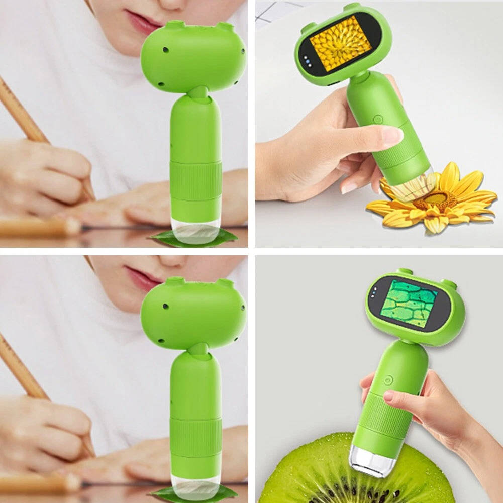 Handheld Digital Microscope with 100X Magnification and 2 Inch HD Screen All Vera Mart
