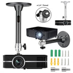 Adjustable Projector Mount with 360-Degree Rotation and 11lb Weight Capacity All Vera Mart