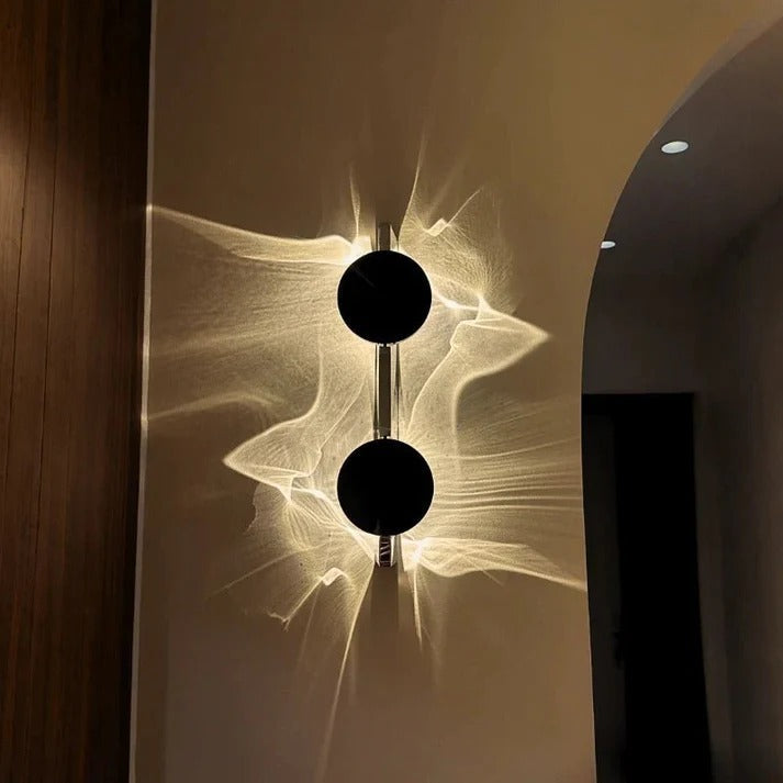 Adjustable Wall Sconce with Built-in LED and 180-Degree Rotation, Stainless Steel All Vera Mart
