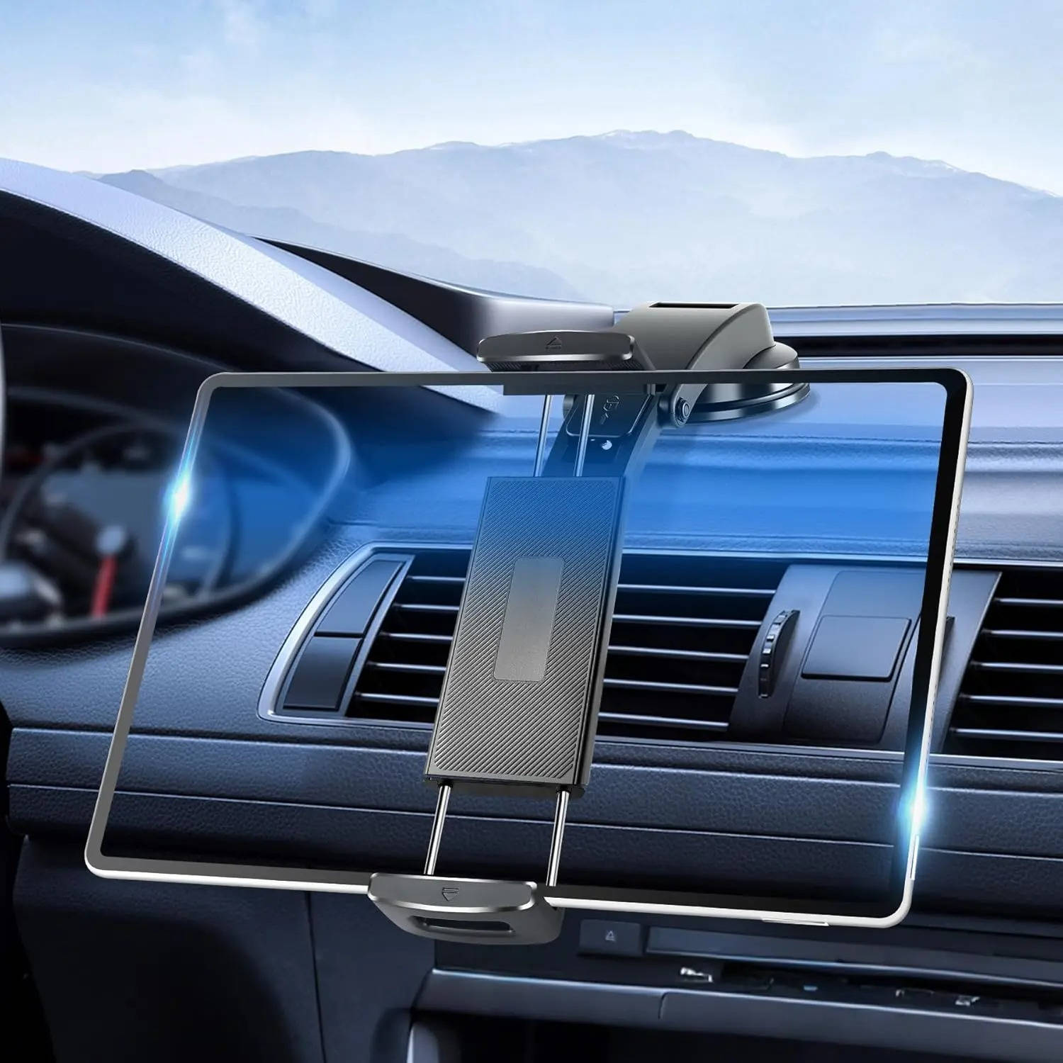 Tablet Dashboard Mount with 360 Rotation and 140 Degree Arm Tilt All Vera Mart