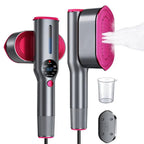 Handheld Garment Steamer with 90 Degree Rotating Head and Seven Fabric Settings All Vera Mart