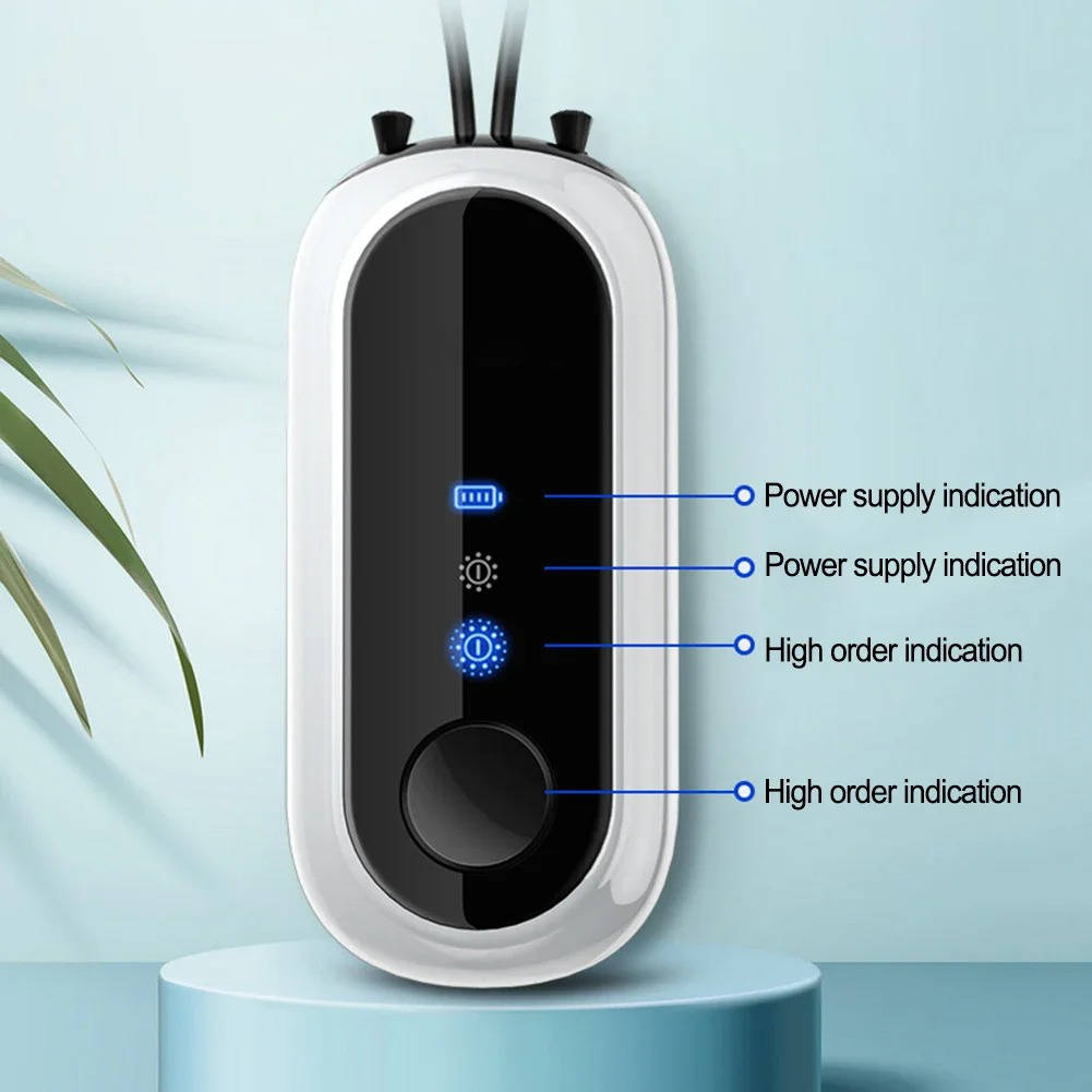Wearable Neck Air Purifier with Negative Ion Technology and 15 Hour Battery All Vera Mart