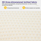 Couple Side Sleeper Pillow with Arm Tunnel Channel and Memory Foam, Machine Washable All Vera Mart