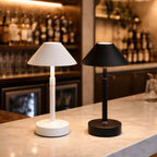 Rechargeable Cordless Table Lamp with Telescopic Height Adjustment and Stepless Dimming All Vera Mart